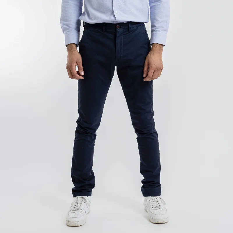 Men's Navy Stretch Service Chino