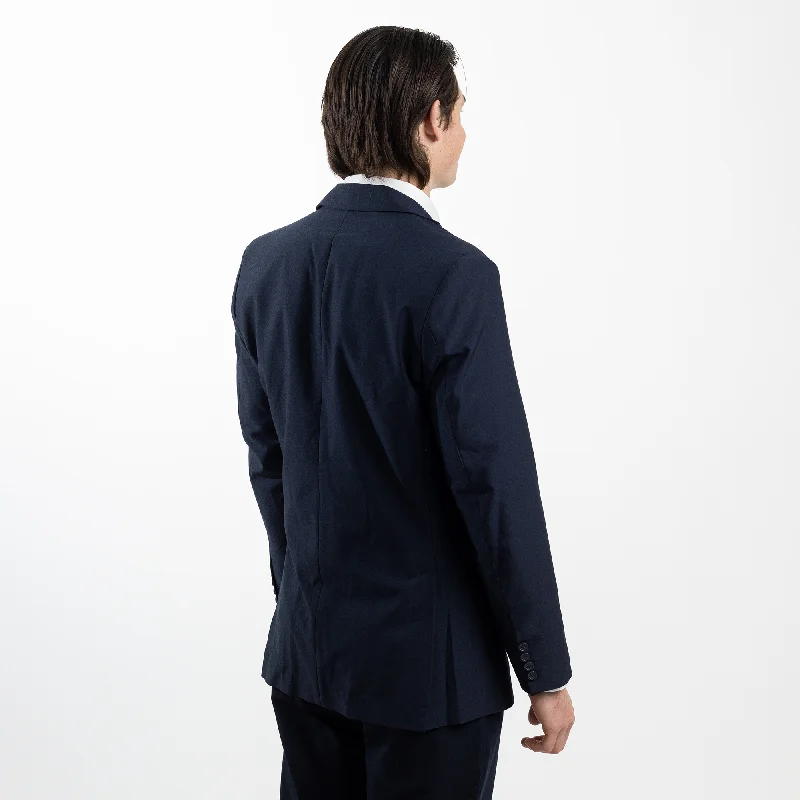 Men's Navy Tech Blazer