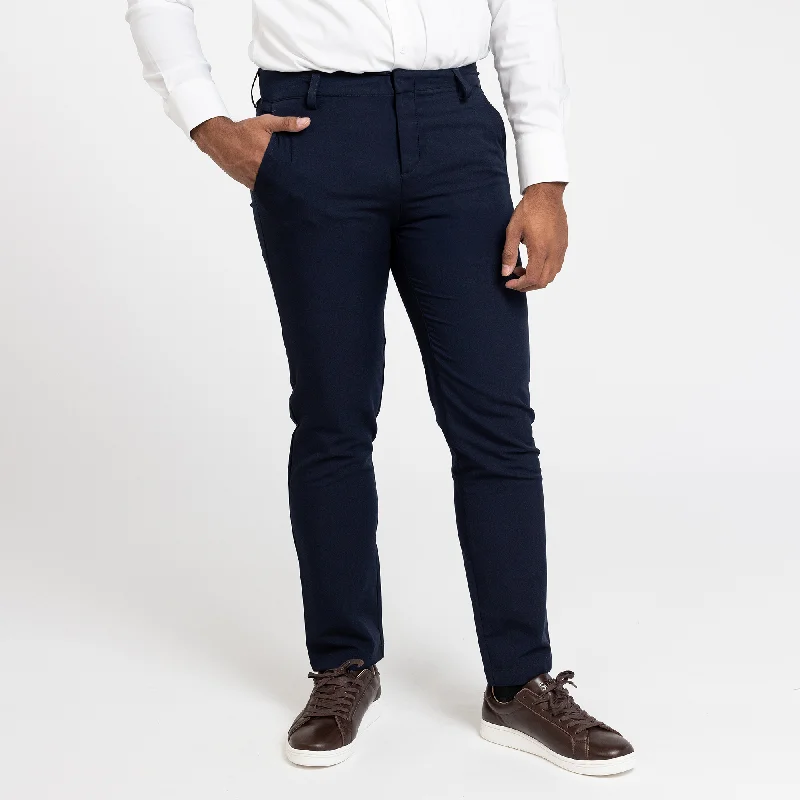 Men's Navy Tech Trouser