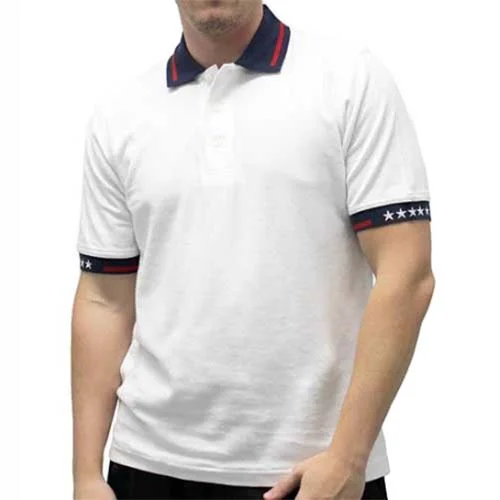 Men's Made in USA Patriotic Tactical Polo Shirt