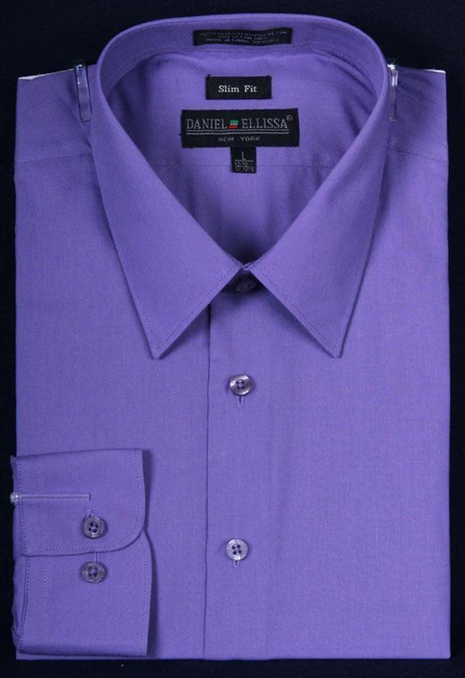 Slim Fit Dress Shirt, Lavender