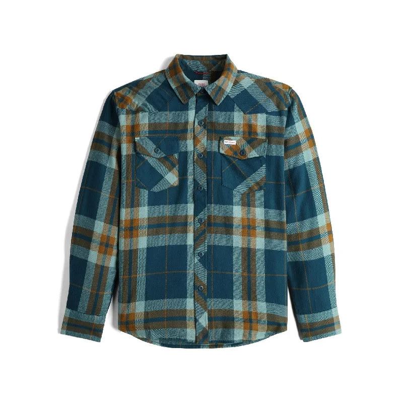 Pond Blue / Khaki Multi Plaid / Small