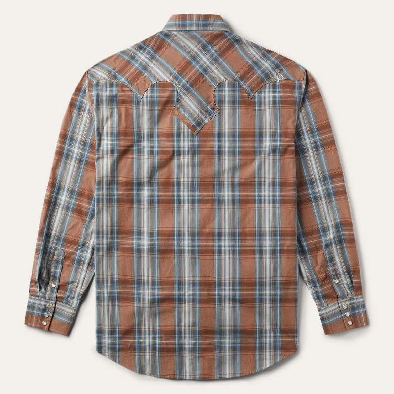 Rustic Plaid Western Shirt