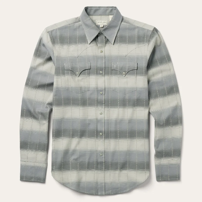 Serape Dobby Twill Western Shirt