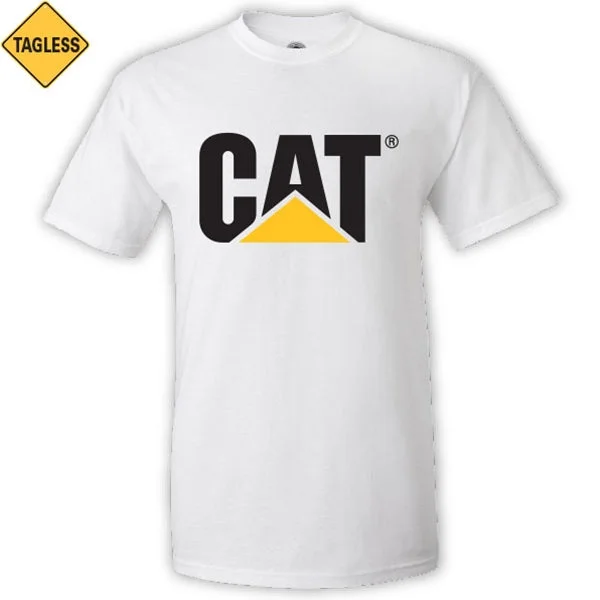 SHIRT CAT WHT