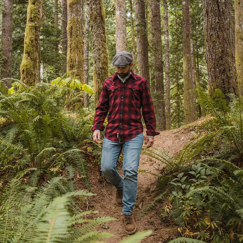 Brushed Twill Plaid Shirt