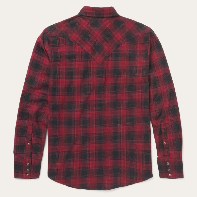 Brushed Twill Plaid Shirt