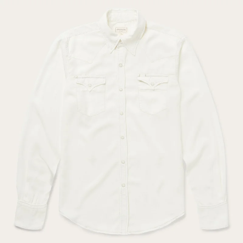 Cream Twill Shirt