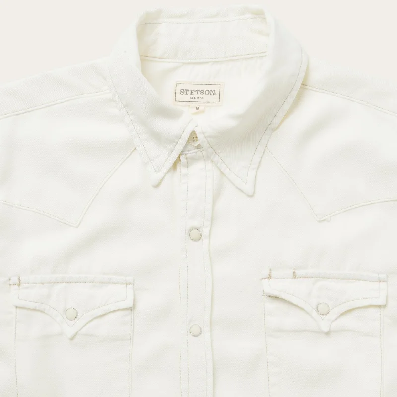 Cream Twill Shirt