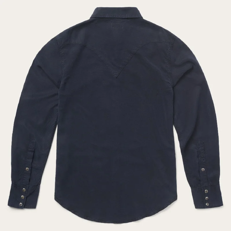 Navy Twill Shirt