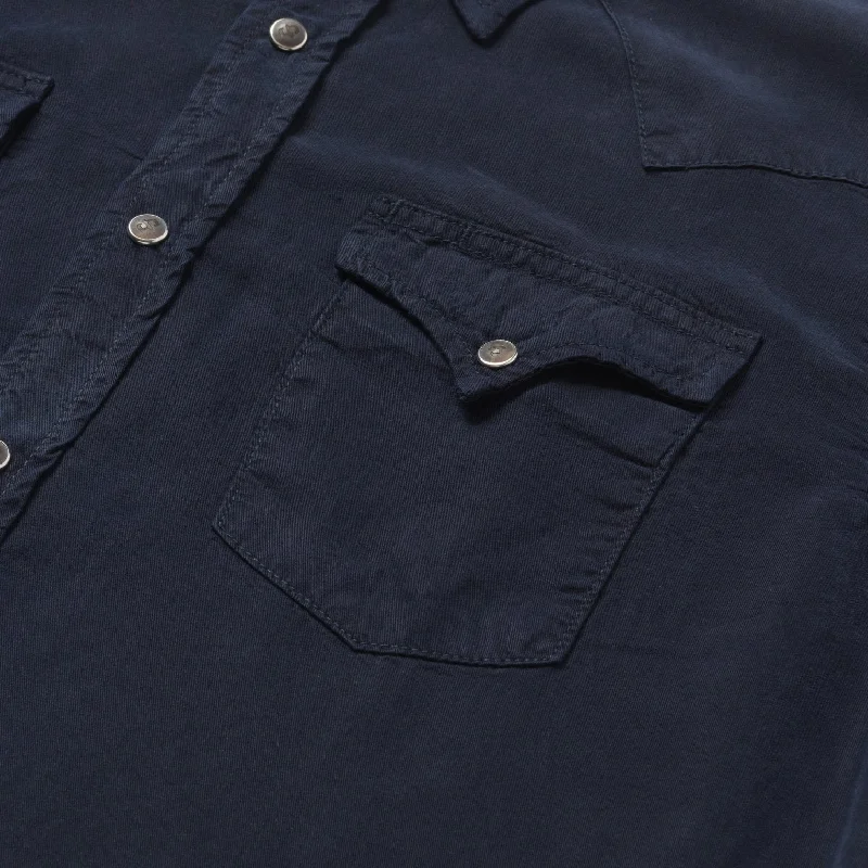 Navy Twill Shirt