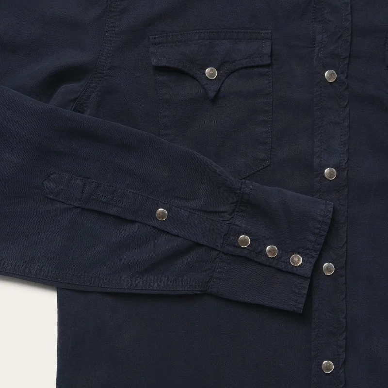 Navy Twill Shirt