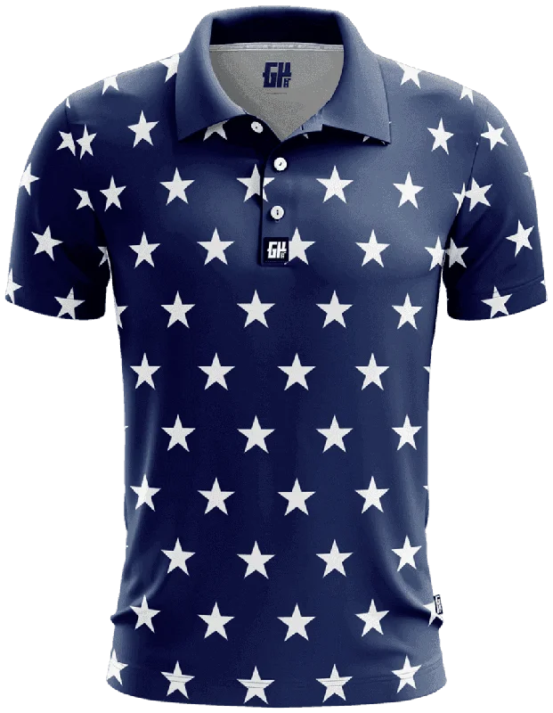 Men's Stars Not Bars Performance Polo Shirt