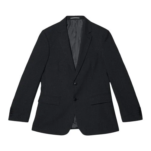 Burton Mens Essential Single-Breasted Slim Suit Jacket