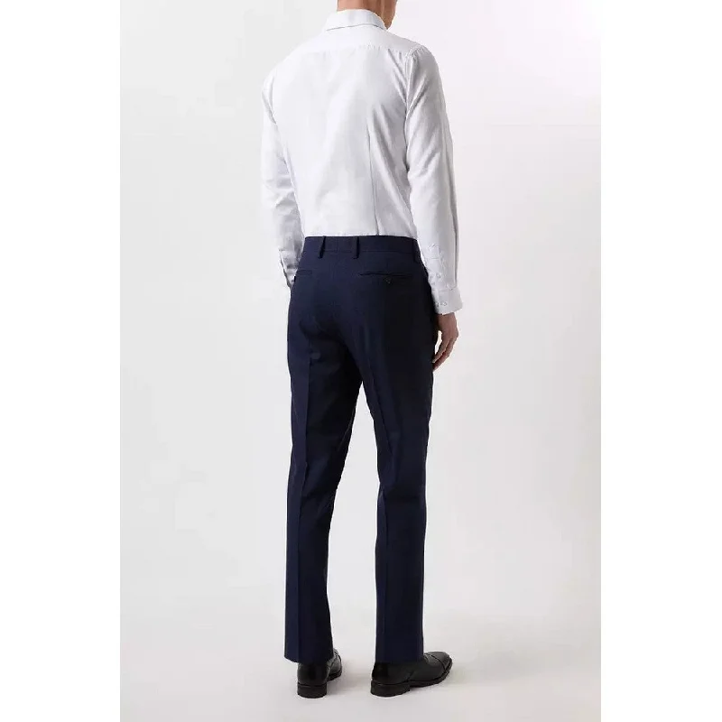 Burton Mens Marl Skinny Suit Trousers