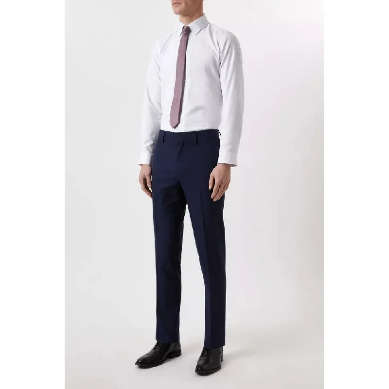 Burton Mens Marl Skinny Suit Trousers