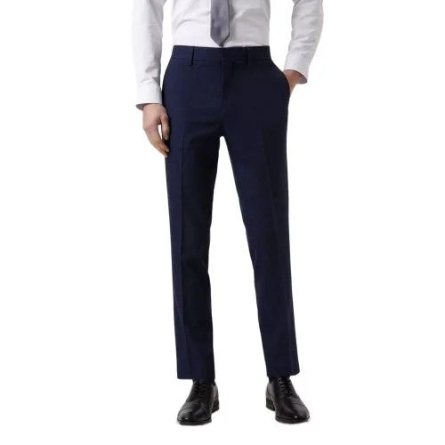 Burton Mens Marl Tailored Suit Trousers