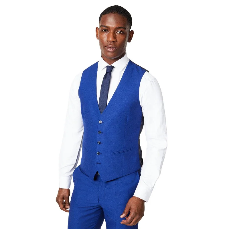 Burton Mens Slim Waistcoat