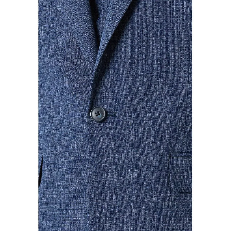 Burton Mens Textured Slim Suit Jacket