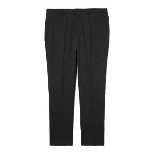 Burton Mens Textured Slim Suit Trousers