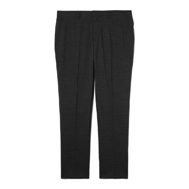 Burton Mens Textured Slim Suit Trousers