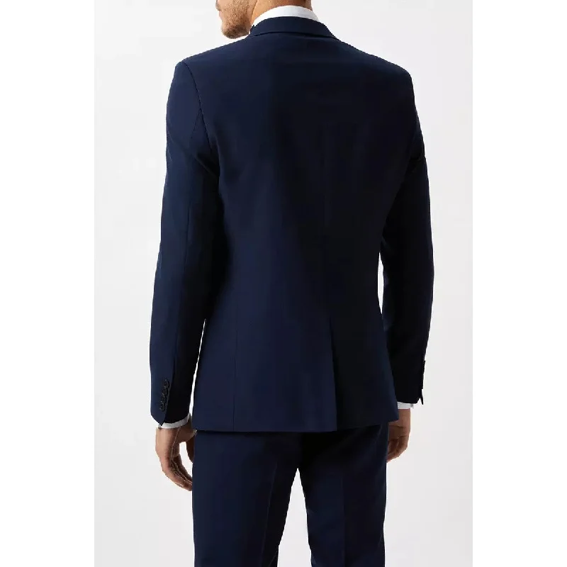 Burton Mens Tuxedo Skinny Suit Jacket