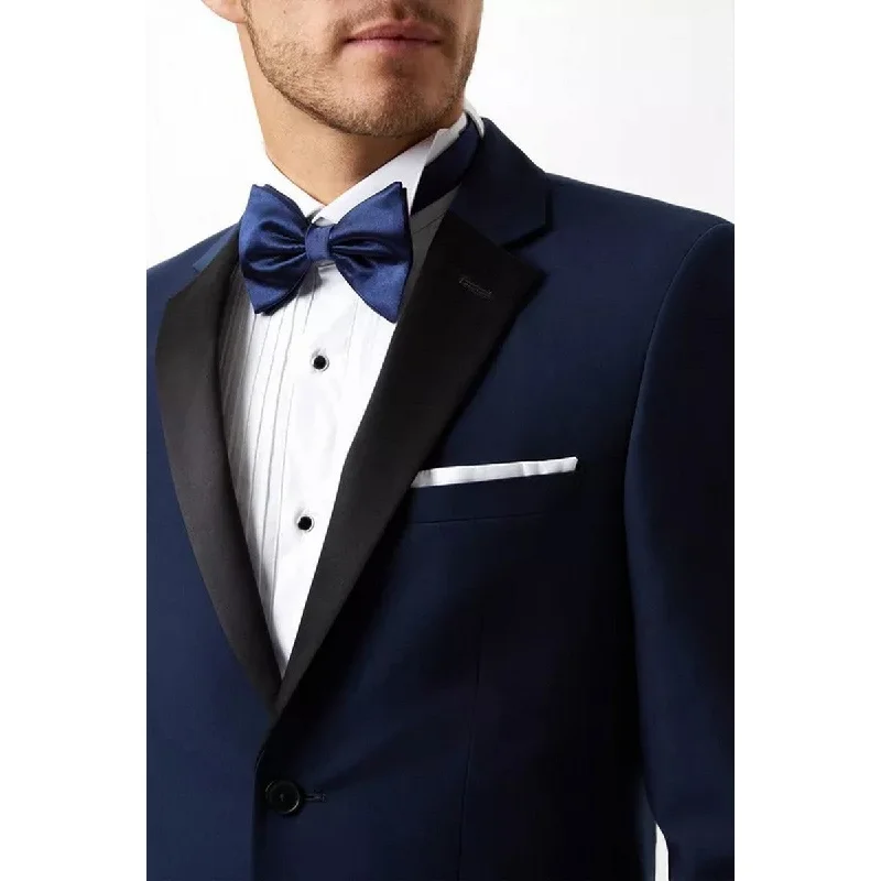 Burton Mens Tuxedo Skinny Suit Jacket