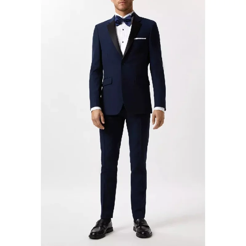 Burton Mens Tuxedo Skinny Suit Jacket