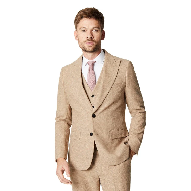 Burton Mens Tweed Slim Suit Jacket