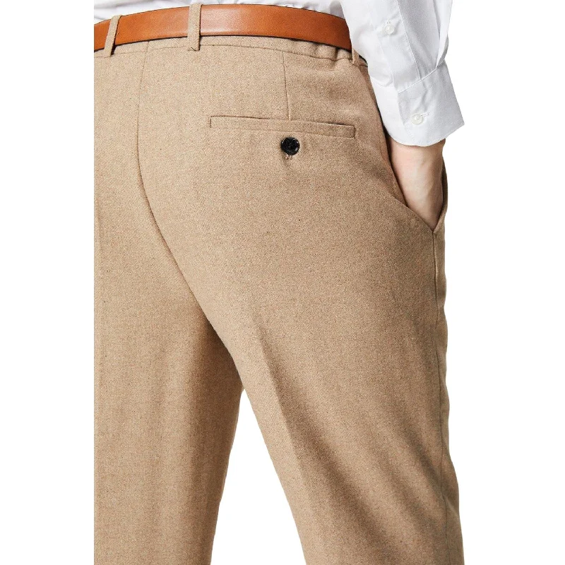 Burton Mens Tweed Slim Suit Trousers