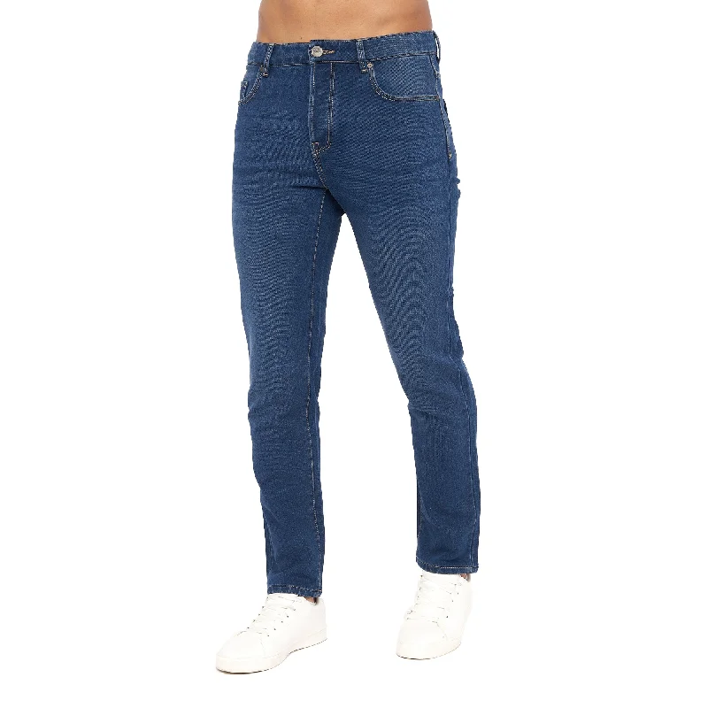 Crosshatch Mens Lampoons Slim Jeans