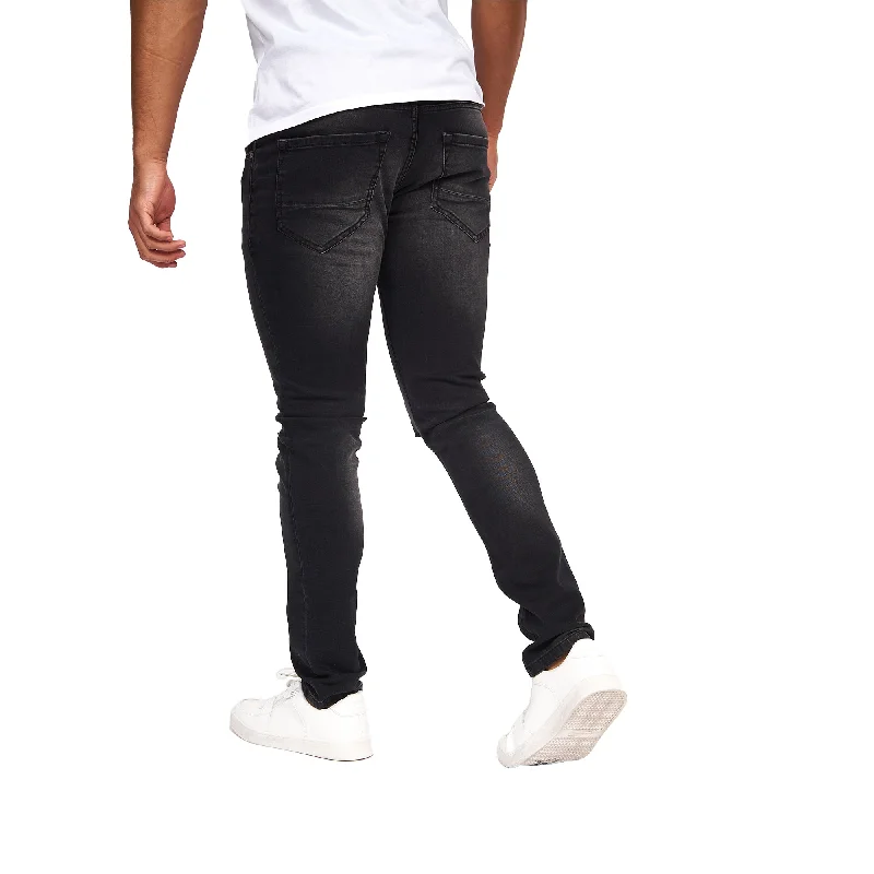 Money Mens Ape Ripped Slim Jeans