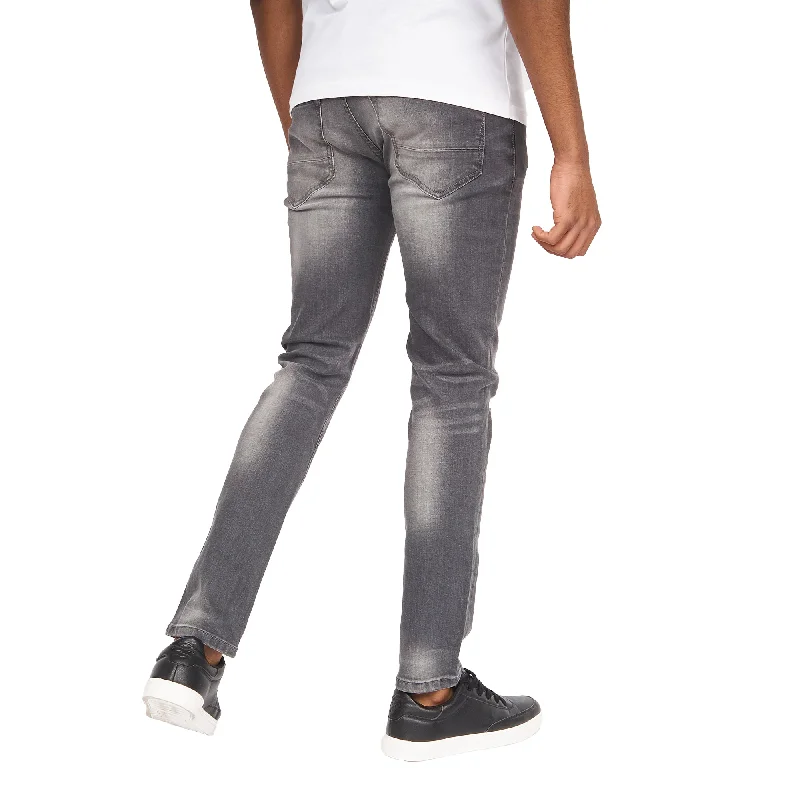 Money Mens Ape Ripped Slim Jeans