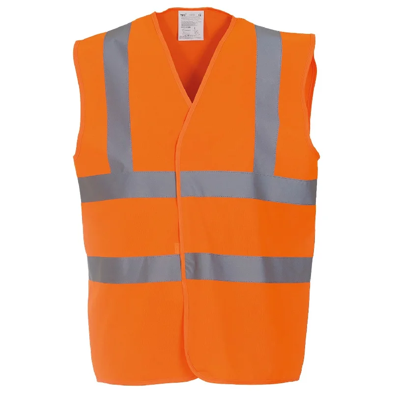 Yoko Unisex Adult Hi-Vis Safety Waistcoat