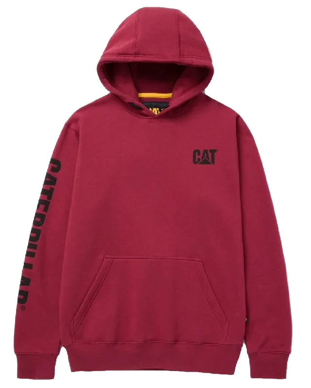 Caterpillar Trademark Banner Hooded Sweatshirt