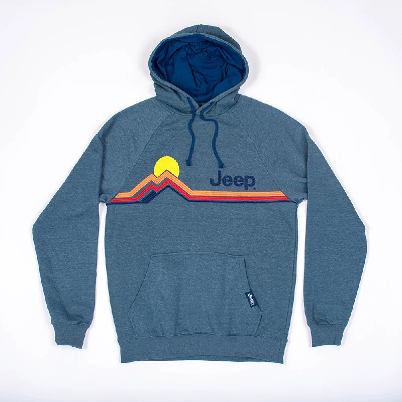 Jeep - Mountain Stripe Raglan Hoodie