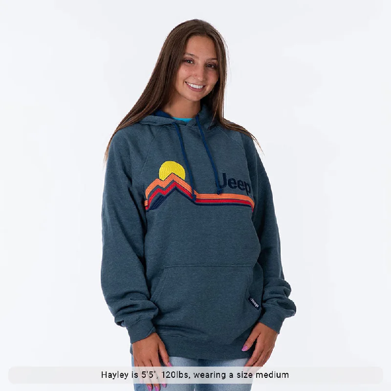 Jeep - Mountain Stripe Raglan Hoodie