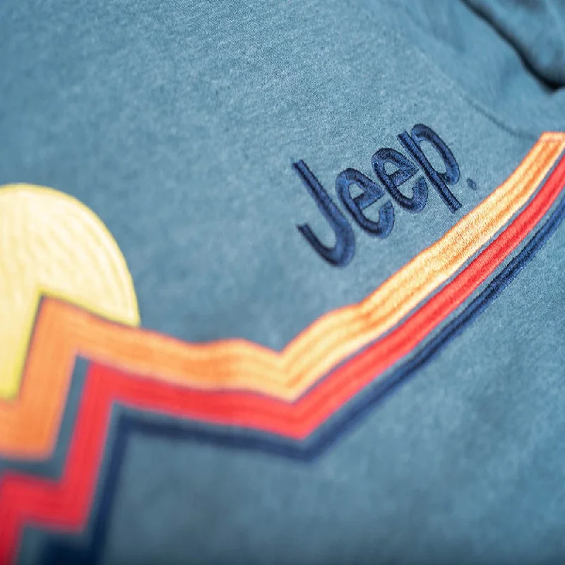 Jeep - Mountain Stripe Raglan Hoodie