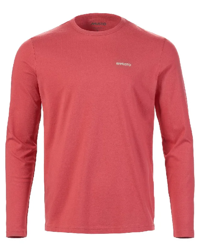 Musto Mens Marina Long Sleeve Logo T-Shirt