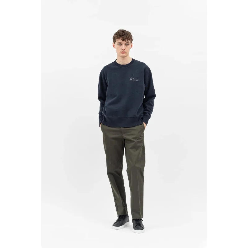 Arne Relaxed Organic Chain logo Dark Navy