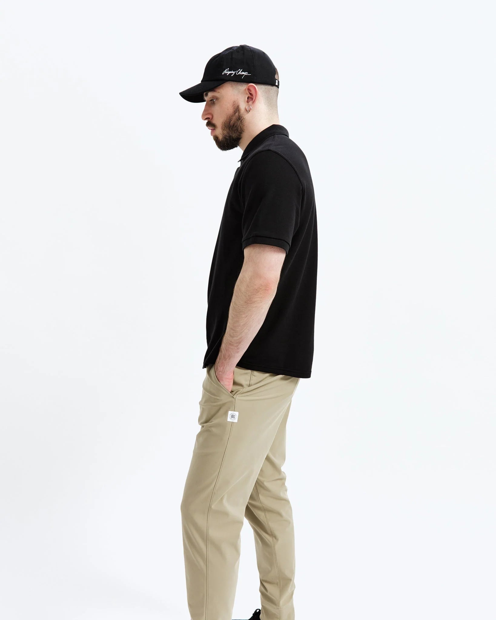 Classic Pique Polo Black