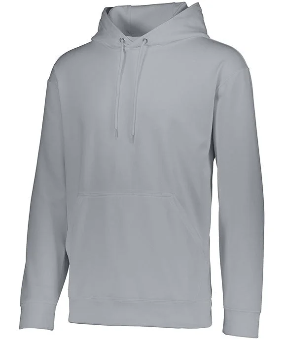 5505 - Augusta Sportswear Adult Wicking Fleece Hooded Sweatshirt | Athletic Grey