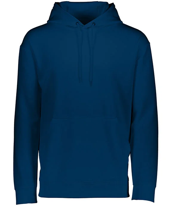 5505 - Augusta Sportswear Adult Wicking Fleece Hooded Sweatshirt | Navy