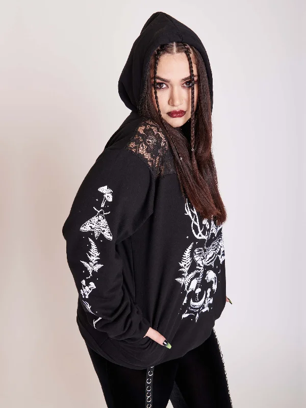 Forest Witch Lace Hoodie