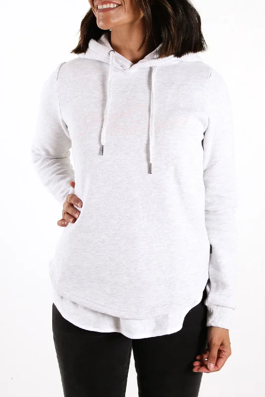 Imprint Hoody Snow Marle