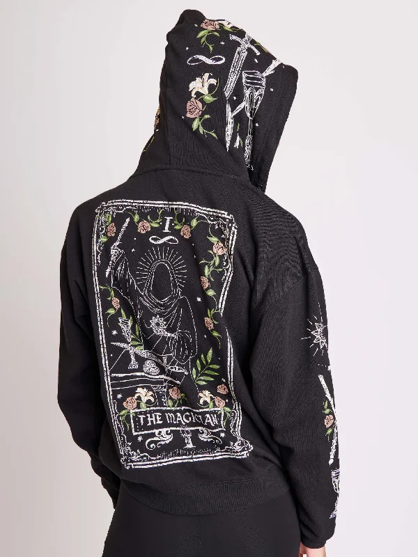 Magician Tarot Zip Up Hoodie