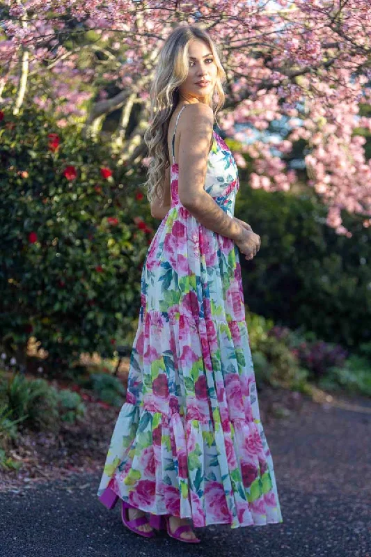 Courtney Dress Pink Floral