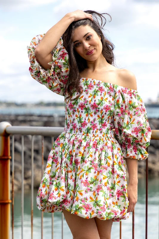 Victoria Mini Dress Floral